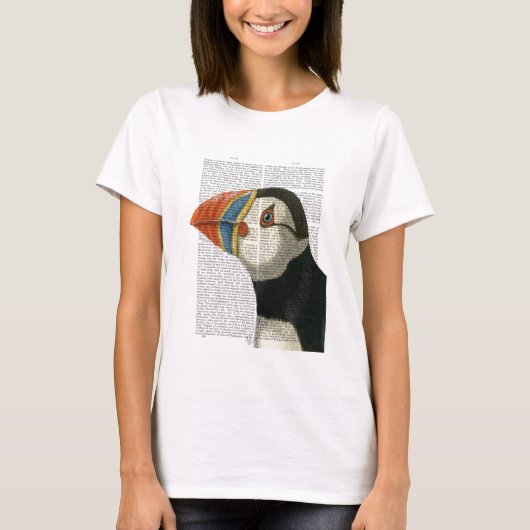 Puffin Portrait T-shirt (Voorkant)