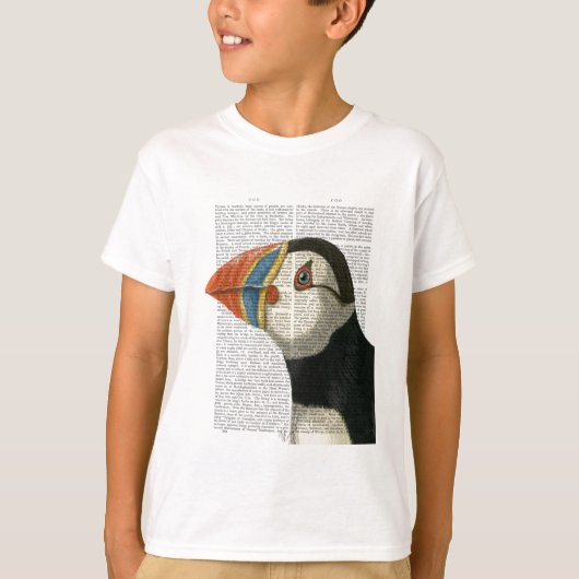 Puffin Portrait T-shirt (Voorkant)