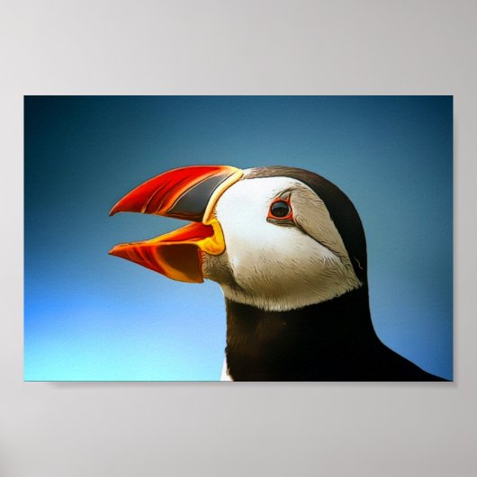 Puffin-Poster Poster (Voorkant)