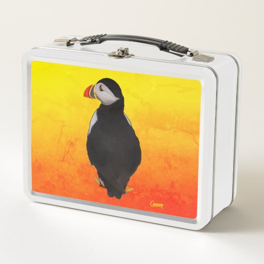 Puffin - Retro Lunch Box (Devant)