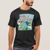 Puffin Rock- Hello Little Egg  T-shirt (Voorkant)