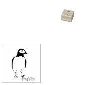 Puffin Rubberstempel (Gestempeld)