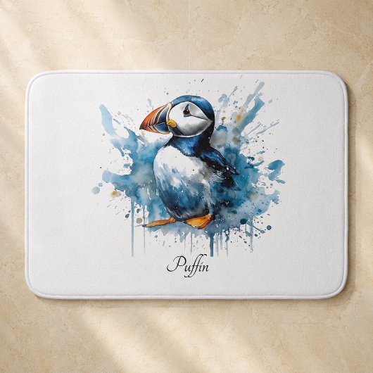 Puffin Splash, aangepast Badmat