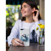 Puffin Splash, aangepast Case-Mate iPhone Case