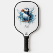 Puffin Splash, aangepast Pickleball Paddle (Achterkant)