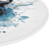 Puffin Splash, aangepast Snijplank (Hoek)