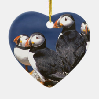 Puffin-tastic Keramisch Ornament
