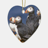 Puffin-tastic Keramisch Ornament (Links)