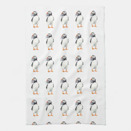 Puffin Tea towel Theedoek