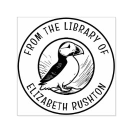 Puffin uit de bibliotheek van het boekbord  zelfinktende stempel