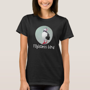 Puffin vliegt zonder bliksem, maar nog steeds t-shirt