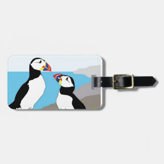 Puffin Zee Birds Bagagelabel
