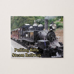 Puffing Billy Historic Steam Train Australië Legpuzzel
