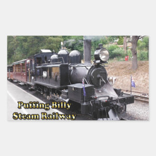 Puffing Billy Historic Steam Train Australië Rechthoekige Sticker