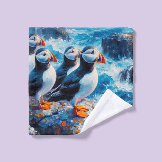 Puffins (Gant de toilette)