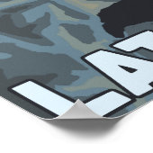 Puffins & Cruise Ship - Latouche, Alaska Poster (Hoek)