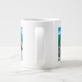 Puffins & Cruise Ship - Wrangell, Alaska Jumbo Mok (Achterkant)