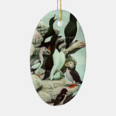  Puffins en watervogels van Louis Fuertes Keramisch Ornament (Rechts)