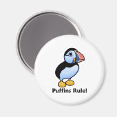 Puffins heersen! magneet (Voorkant / Achterkant)