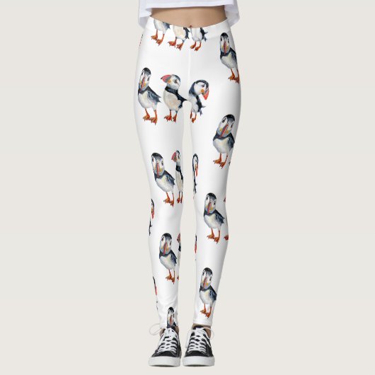 Puffins Leggings (Voorkant)
