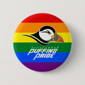 Puffins Pride Ronde Button 5,7 Cm (Voorkant)