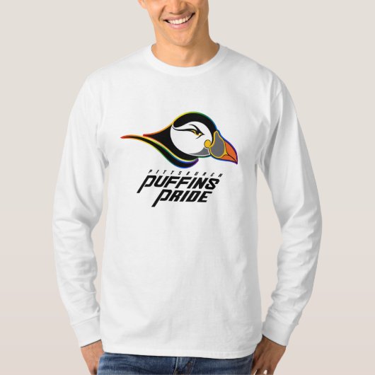 Puffins Pride T-shirt (Voorkant)