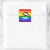 Puffins Pride Vierkante Sticker (Tas)