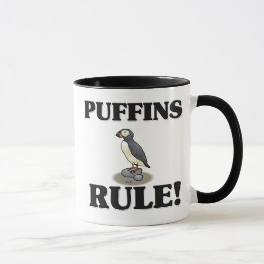 PUFFINS-regel! Mok (Rechts)