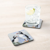 Puffins set van 6 Onderzetters (Rechterzijde)