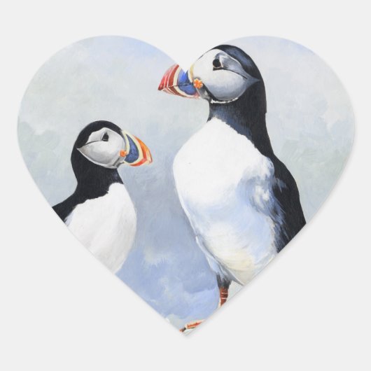 Puffins Stickers (Voorkant)