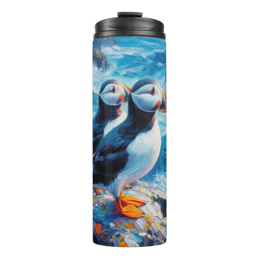 Puffins Thermosbeker (Voorkant)