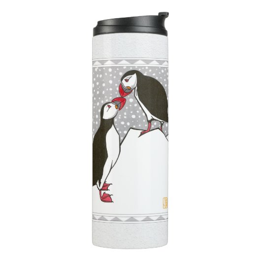Puffins Thermosbeker (Gedraaid links)