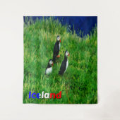 Puffins Wandkleed (Voorkant)