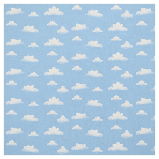 Puffy Clouds Designer Stof (Swatch)