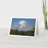 Puffy Clouds, Skyscape Kaart (Voorkant)