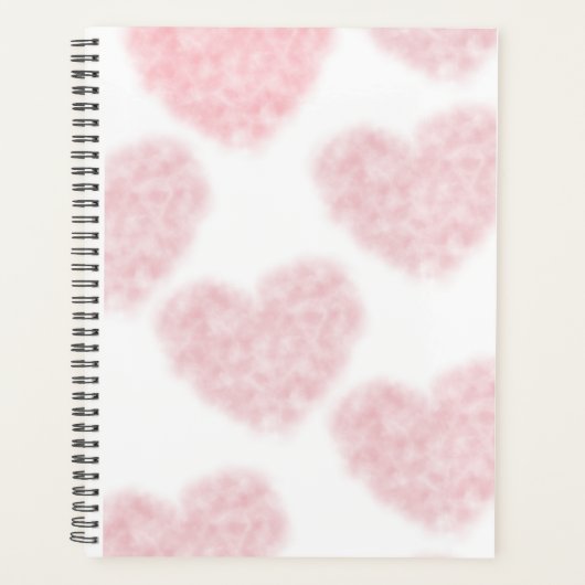 Puffy Heart Esthetische Planner (Voorkant)