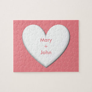 Puffy Heart Legpuzzel