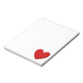 Puffy Heart Notitieblok (Gedraaid)