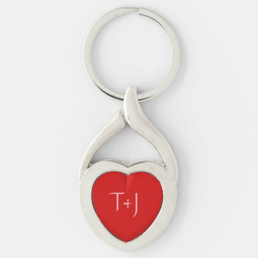 Puffy Heart Sleutelhanger (Voorkant)