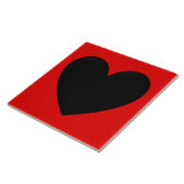 Puffy Heart Tegeltje (Zijkant)