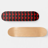 Puffy Hearts Skateboard (Horizontaal)
