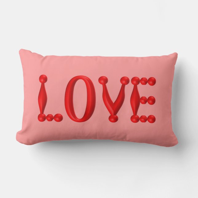 Puffy LOVE Kussen (Voorkant)