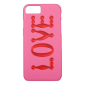 Puffy Red LOVE Case-Mate iPhone Case (Achterkant)