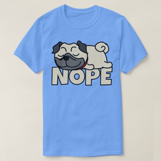 Pug 1 t-shirt (Design voorkant)