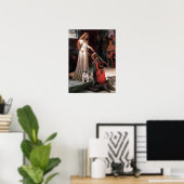 Pug 5 (flauw) - de colade poster (Thuiskantoor)