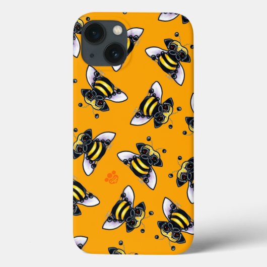 Pug-a-Bee Case-Mate iPhone Case (Achterkant)
