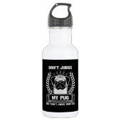 Pug Animal Waterfles (Voorkant)