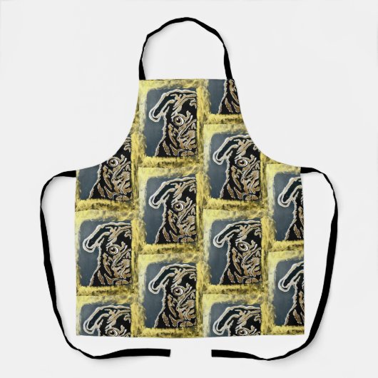 Pug Apron Schort (Voorkant)