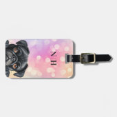 Pug Bagage Labels (Voorkant horizontaal)