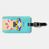 Pug bagage labels (Voorkant horizontaal)